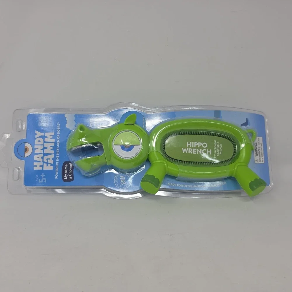 Handy Famm Kid-Safe Adjustable Wrench, Real DIY Tool for Kids STEM Learning Tool